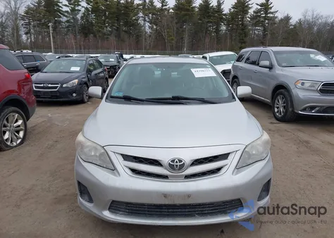 2012 Toyota Corolla Le z USA, uszkodzony, nr VIN 2T1BU4EE1CC787544